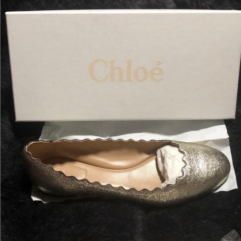 Chloe Ballerina Grey Glitter 38.5